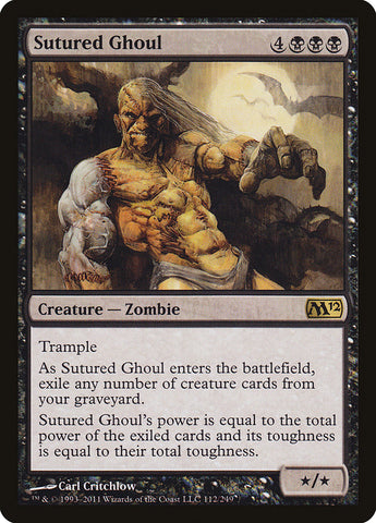 Sutured Ghoul [Magic 2012] (M12 112)