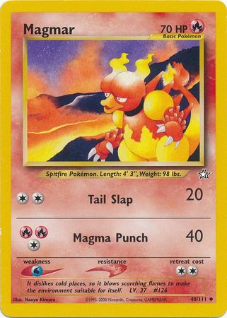 Magmar (40/111) [Neo Genesis]