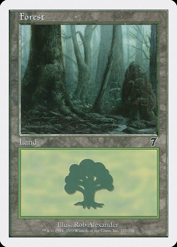 Forest (#329) [Seventh Edition] (7ED 329)