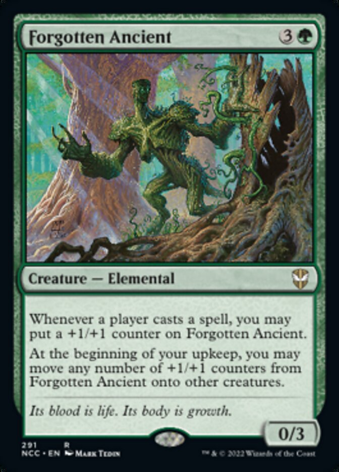 Forgotten Ancient [Streets of New Capenna Commander] (NCC 291)