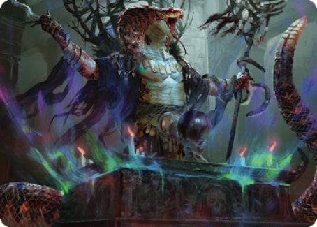 Sivriss, Nightmare Speaker Art Card [Commander Legends: Battle for Baldur's Gate Art Series]
