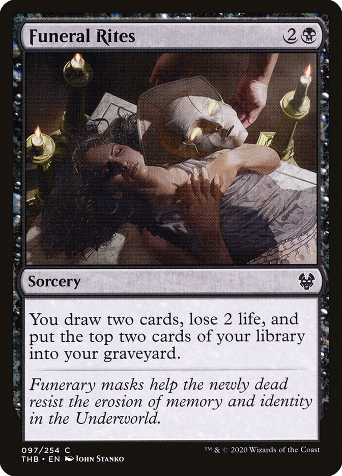 Funeral Rites [Theros Beyond Death] (THB 97)