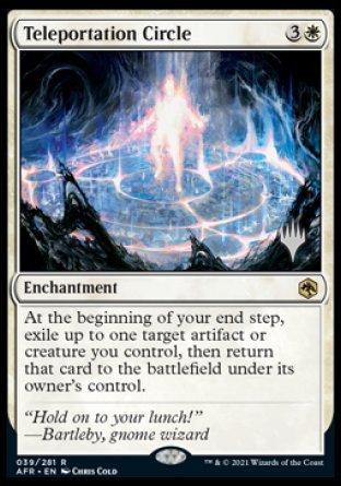 Teleportation Circle (Promo Pack) [Dungeons & Dragons: Adventures in the Forgotten Realms Promos] (PAFR 39)