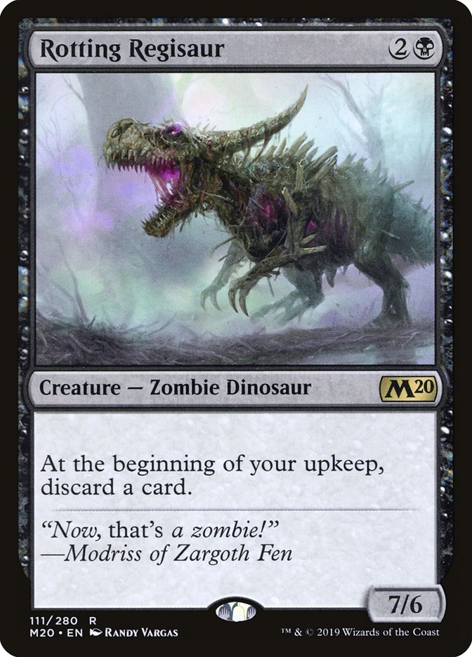 Rotting Regisaur [Core Set 2020] (M20 111)