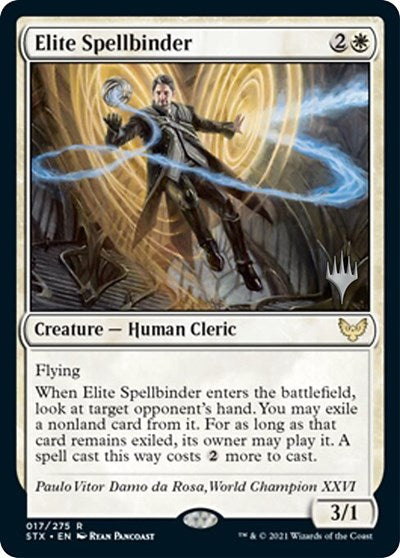 Elite Spellbinder (Promo Pack) [Strixhaven: School of Mages Promos] (PSTX 17)