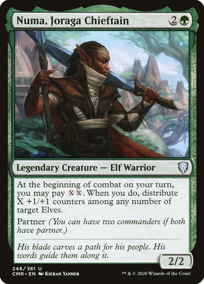 Numa, Joraga Chieftain [Commander Legends] (CMR 246)