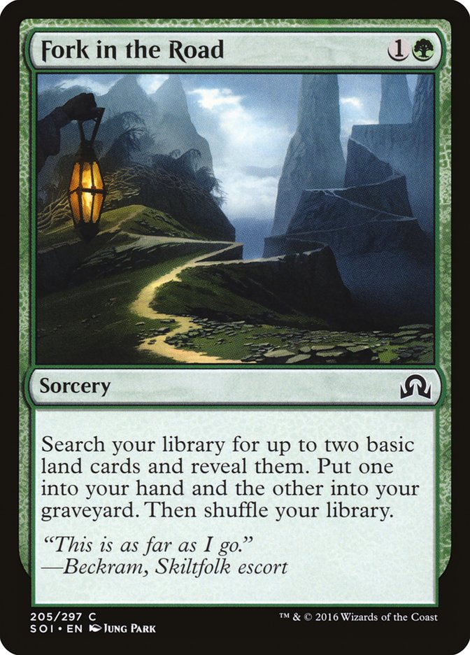 Fork in the Road [Shadows over Innistrad] (SOI 205)