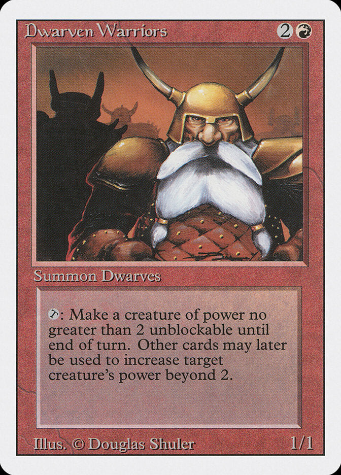 Dwarven Warriors [Revised Edition] (3ED 144)