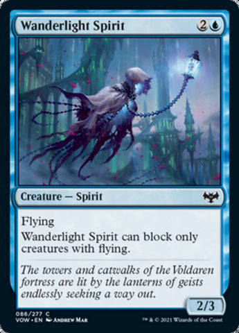 Wanderlight Spirit [Innistrad: Crimson Vow] (VOW 86)