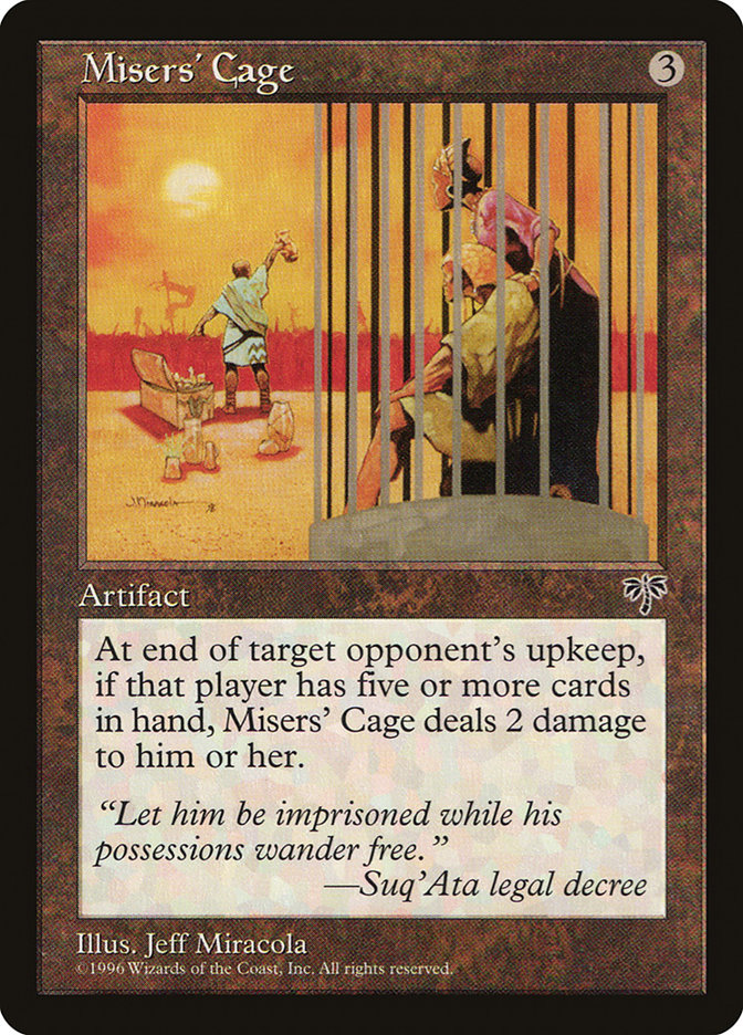 Misers' Cage [Mirage] (MIR 311)