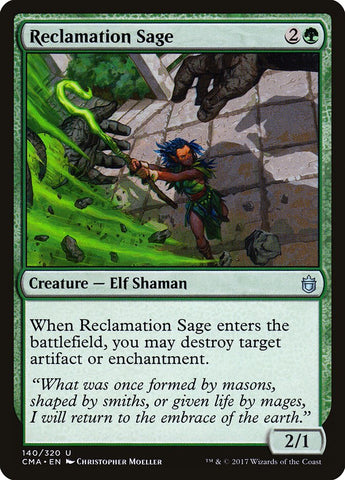 Reclamation Sage [Commander Anthology] (CMA 140)