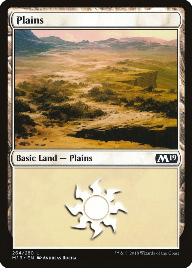 Plains (#264) [Core Set 2019] (M19 264)