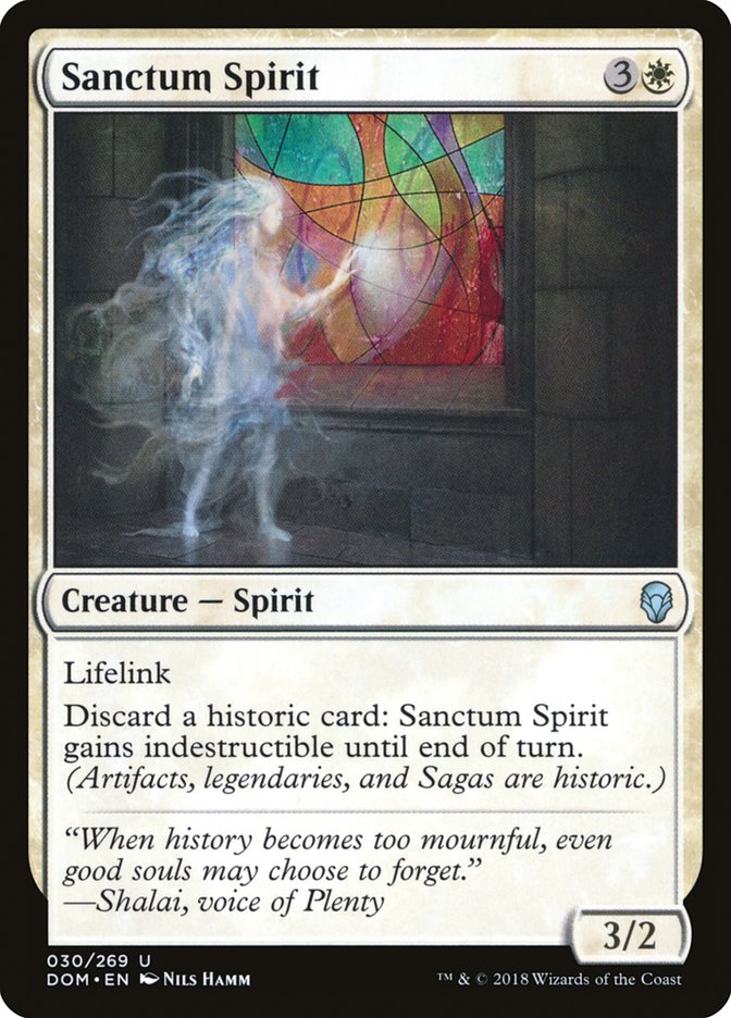 Sanctum Spirit [Dominaria] (DOM 30)