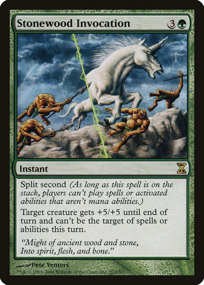 Stonewood Invocation [Time Spiral] (TSP 223)