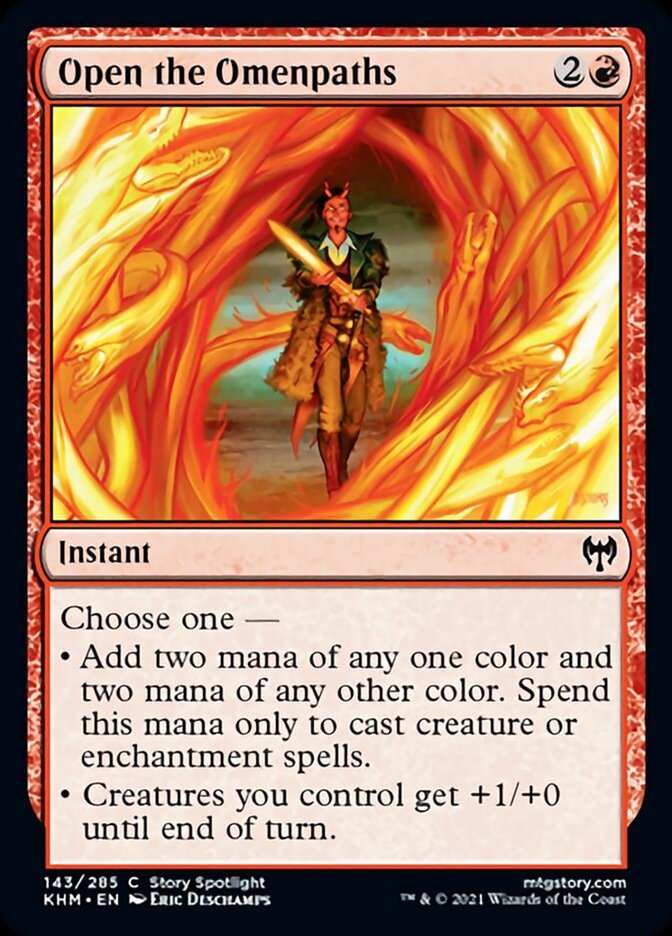 Open the Omenpaths [Kaldheim] (KHM 143)