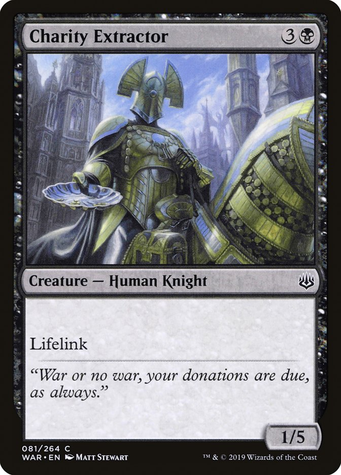 Charity Extractor [War of the Spark] (WAR 81)