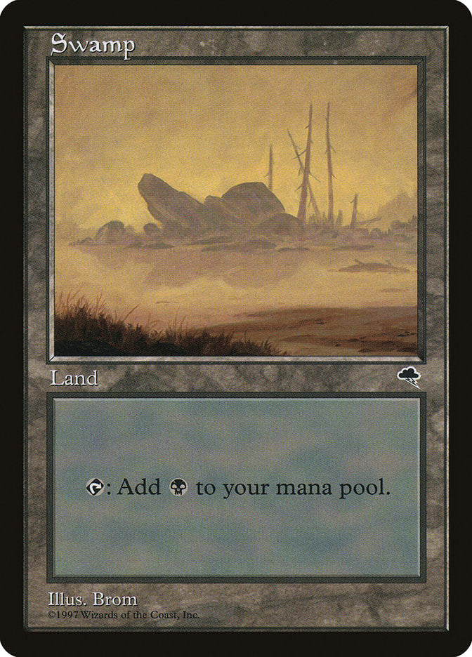 Swamp (#341) [Tempest] (TMP 341)