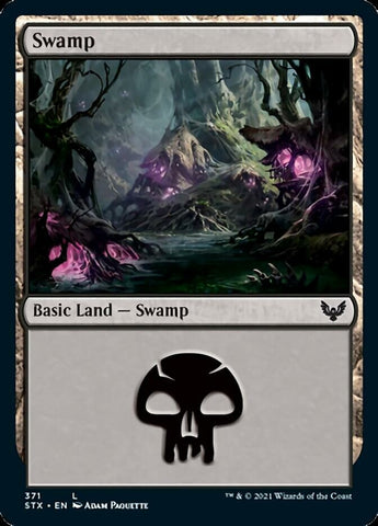 Swamp (#371) [Strixhaven: School of Mages] (STX 371)