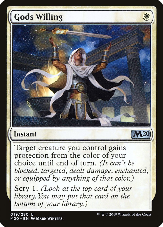 Gods Willing [Core Set 2020] (M20 19)