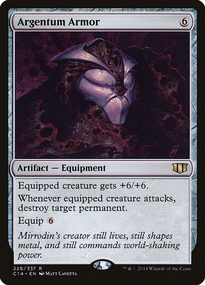 Argentum Armor [Commander 2014] (C14 228)