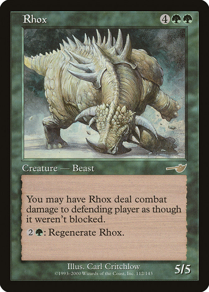 Rhox [Nemesis] (NEM 112)