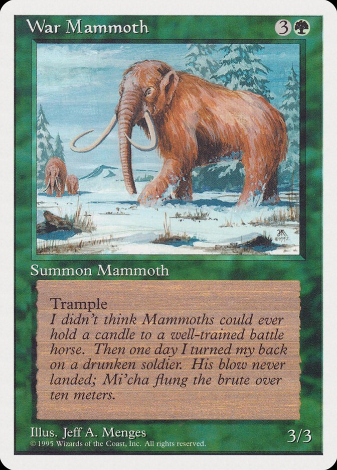 War Mammoth [Rivals Quick Start Set] (RQS 44)