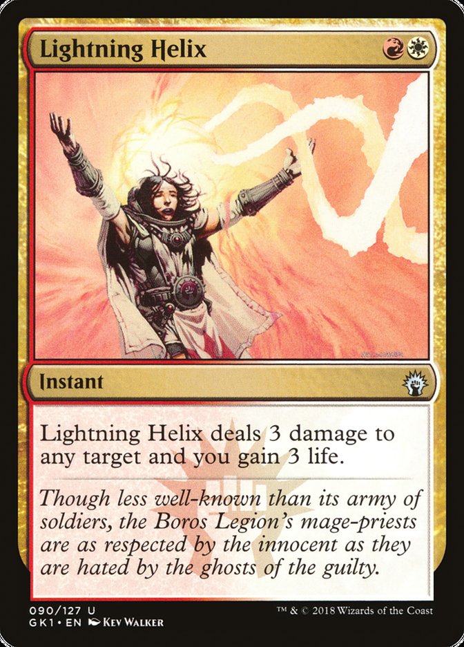 Lightning Helix [GRN Guild Kit] (GK1 90)