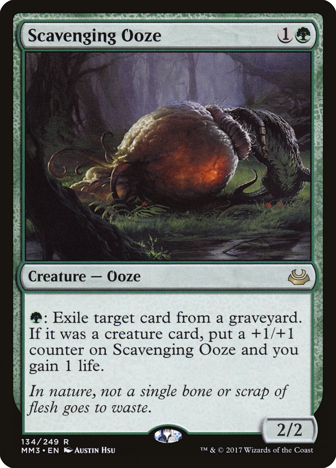 Scavenging Ooze [Modern Masters 2017] (MM3 134)