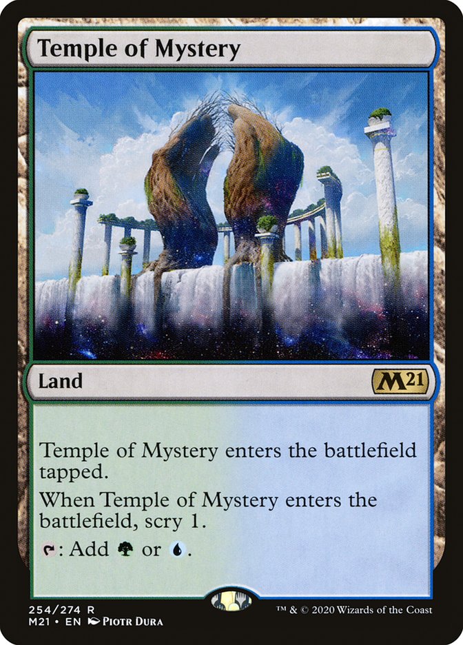 Temple of Mystery [Core Set 2021] (M21 254)