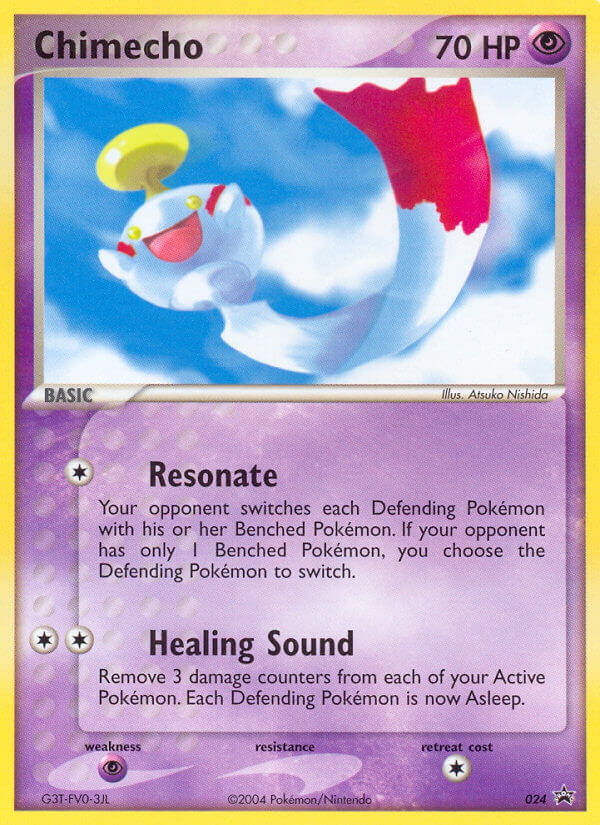 Chimecho (24) [Nintendo: Black Star Promos]