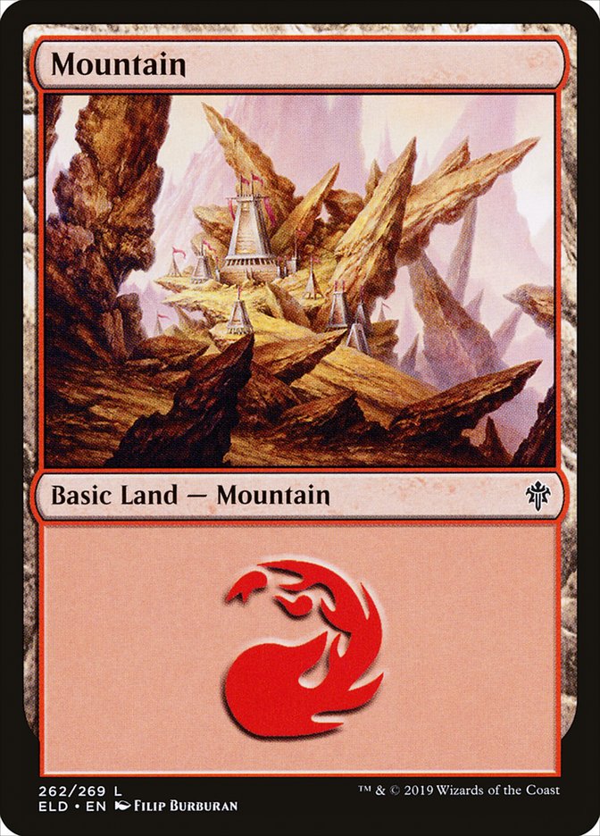 Mountain (#262) [Throne of Eldraine] (ELD 262)