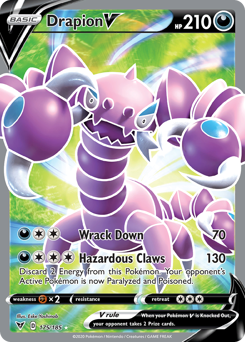 Drapion V (175) [Sword & Shield: Vivid Voltage]