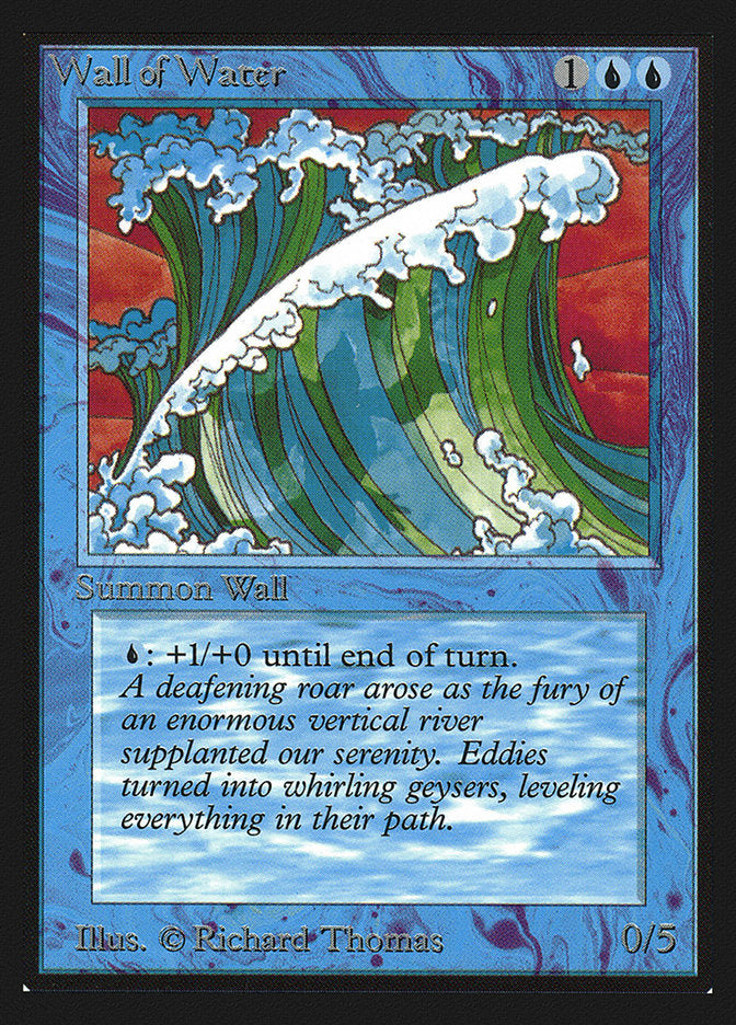 Wall of Water (CE) [Collectorsâ€™ Edition] (CED 91)