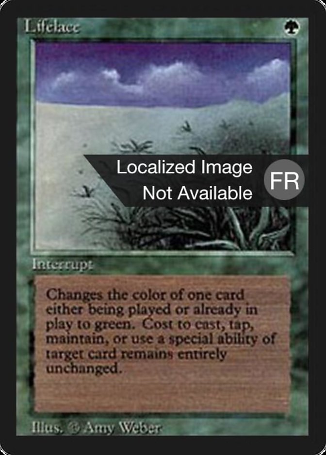 Lifelace [Foreign Black Border] (FBB 208)