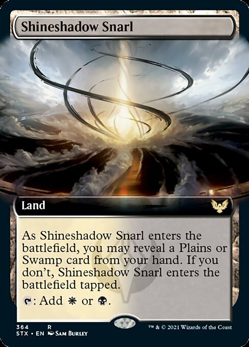 Shineshadow Snarl (Extended) [Strixhaven: School of Mages] (STX 364)