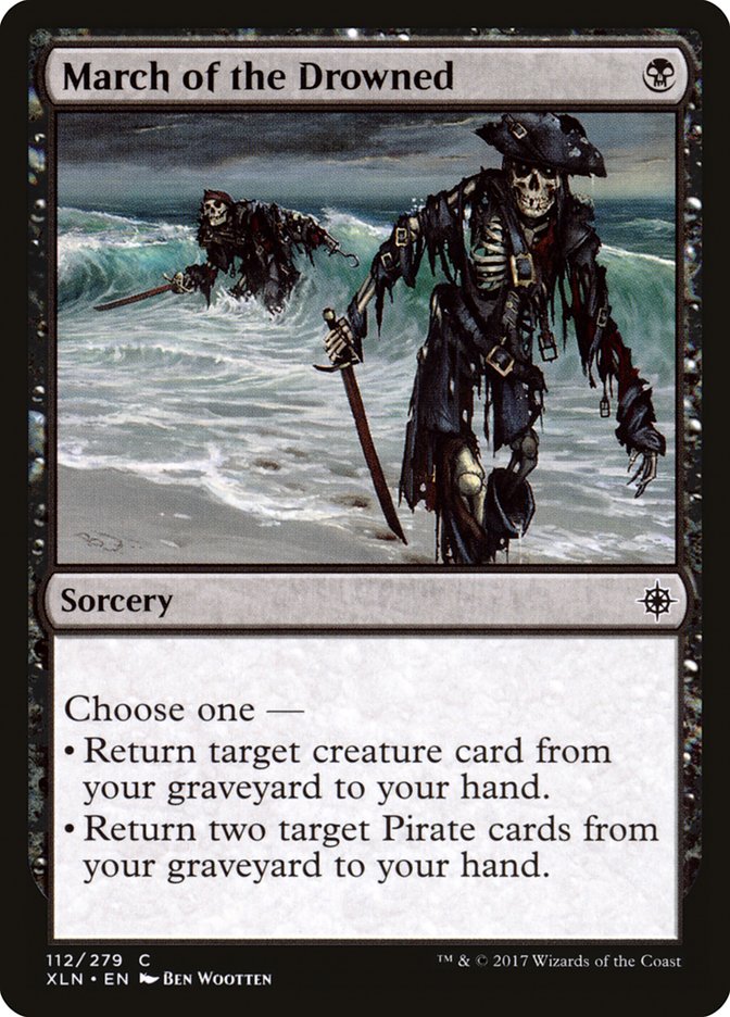 March of the Drowned [Ixalan] (XLN 112)