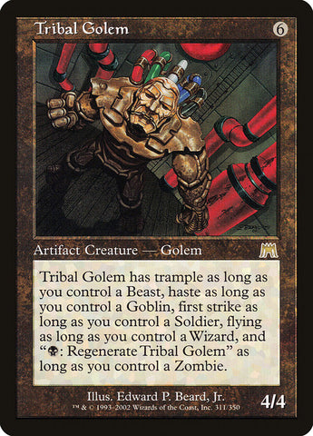 Tribal Golem [Onslaught] (ONS 311)