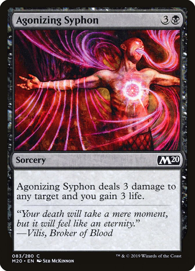 Agonizing Syphon [Core Set 2020] (M20 83)