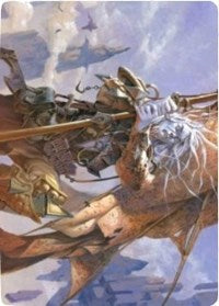 Sea Gate Banneret Art Card [Zendikar Rising Art Series] (AZNR 43)