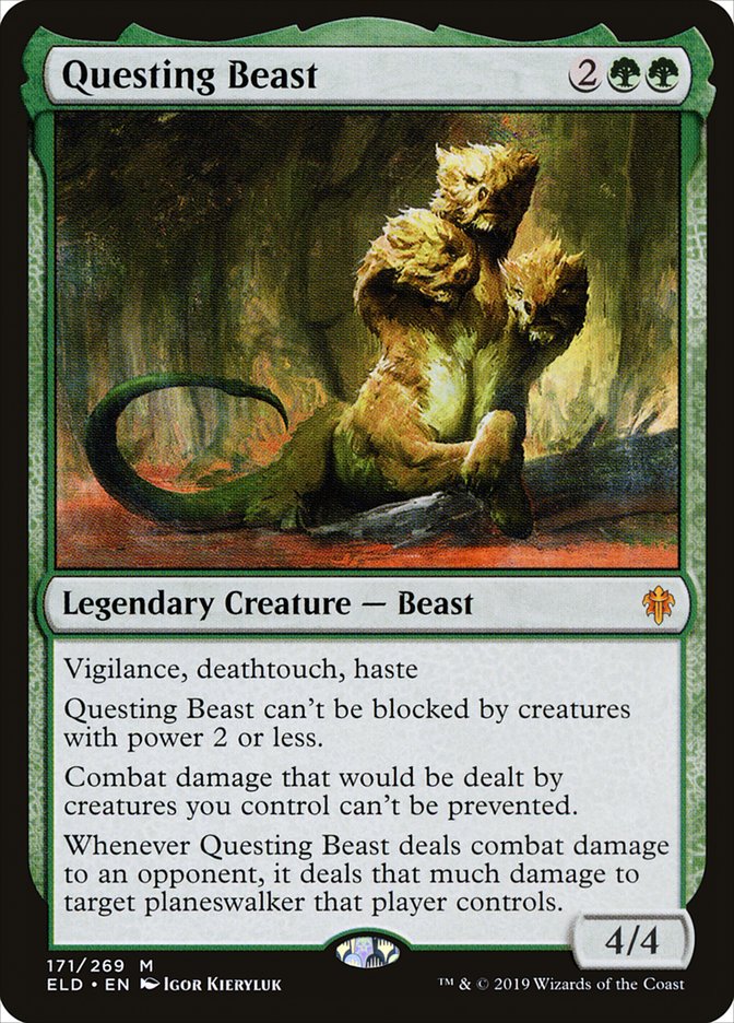 Questing Beast [Throne of Eldraine] (ELD 171)