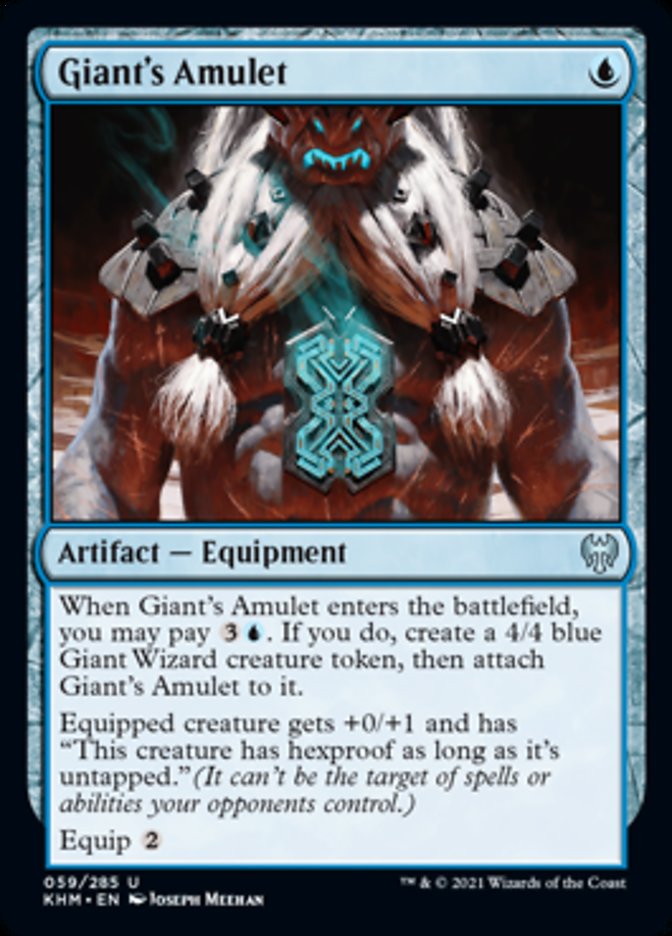 Giant's Amulet [Kaldheim] (KHM 59)