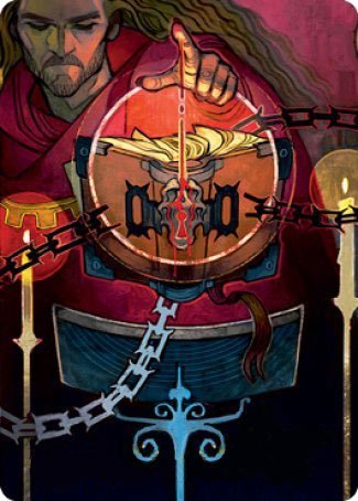 Sign in Blood Art Card [Strixhaven: School of Mages Art Series] (ASTX 72)