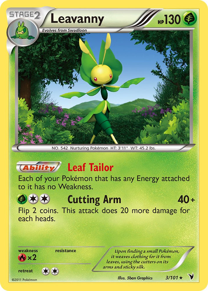 Leavanny (BW Noble Victories) (3/101) [Theme Deck Exclusives]