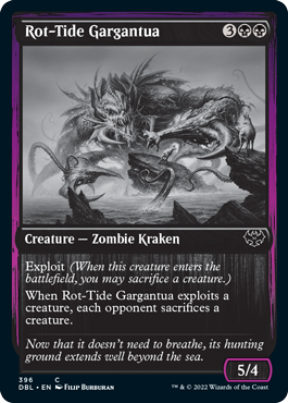 Rot-Tide Gargantua [Innistrad: Double Feature] (DBL 396)