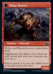 Village Watch // Village Reavers [Innistrad: Midnight Hunt] (MID 165)