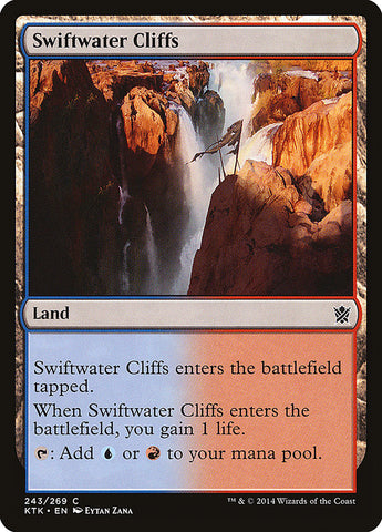 Swiftwater Cliffs [Khans of Tarkir] (KTK 243)