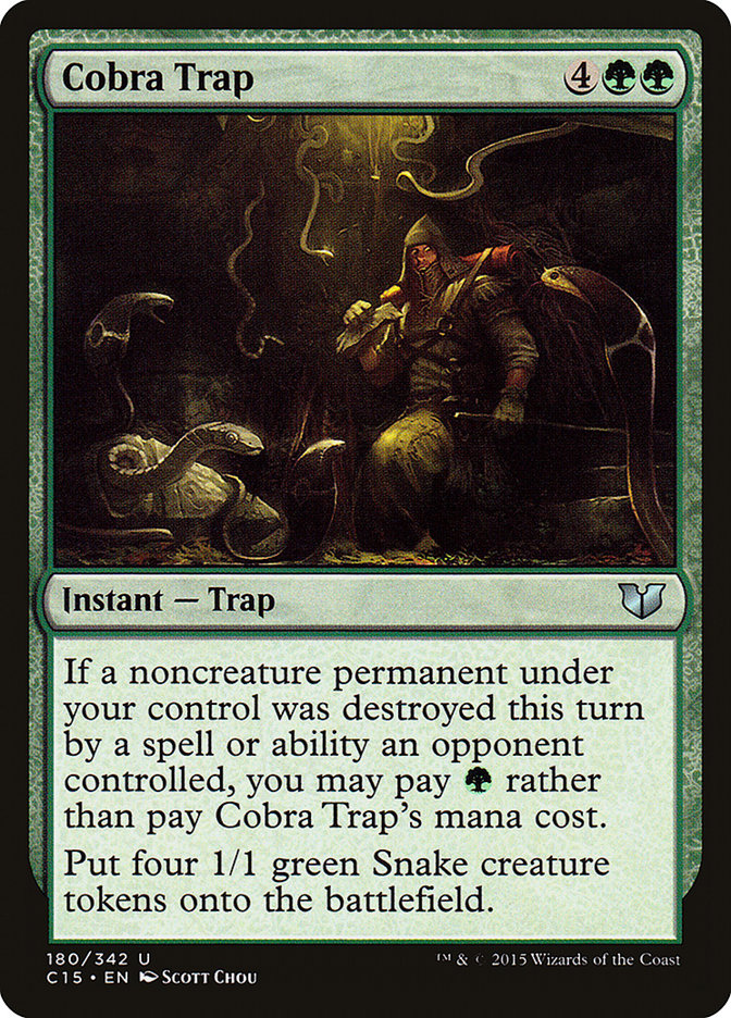 Cobra Trap [Commander 2015] (C15 180)