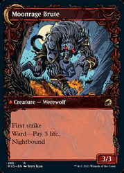 Brutal Cathar // Moonrage Brute (Showcase Equinox) [Innistrad: Midnight Hunt] (MID 286)