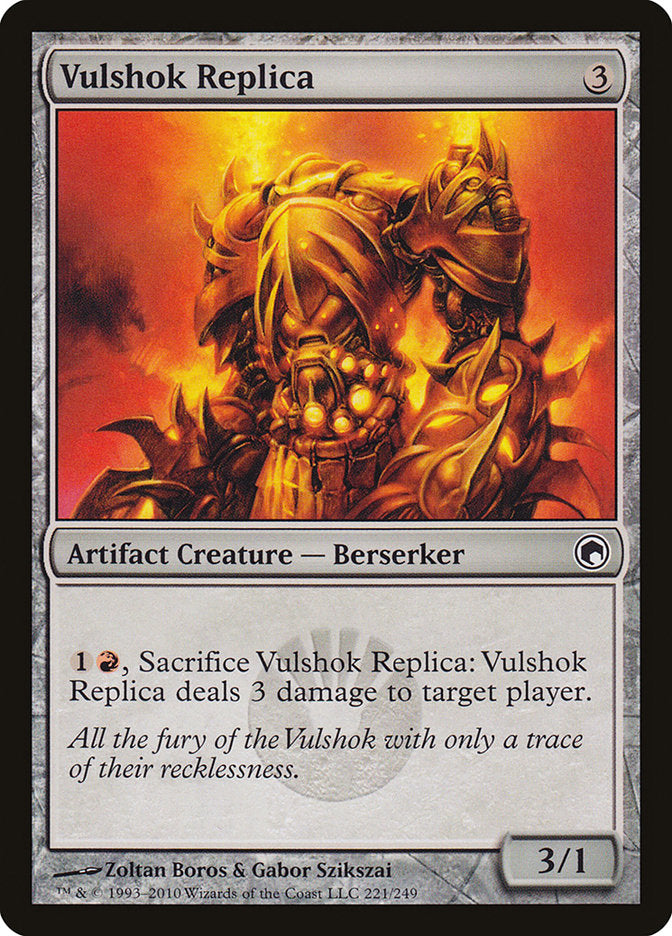 Vulshok Replica [Scars of Mirrodin] (SOM 221)
