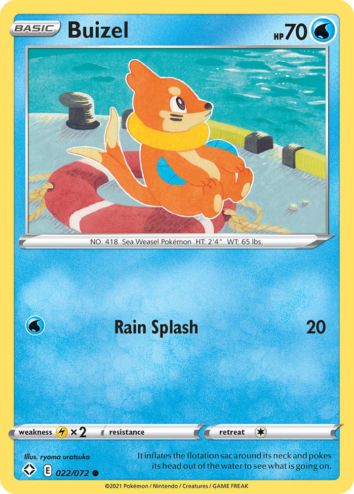 Buizel (22/72) [Sword & Shield: Shining Fates]